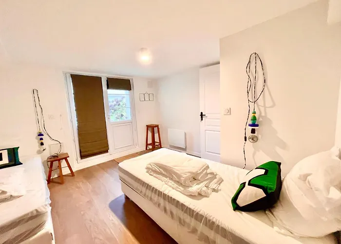 别墅 La Villa Bibi - 200 M2 - Jardin 圣纳泽尔